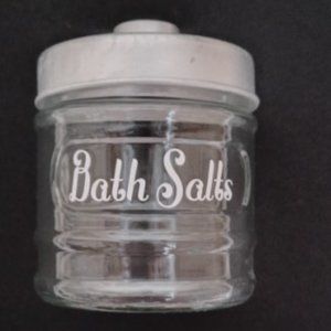 Bath Salts Storage Jar